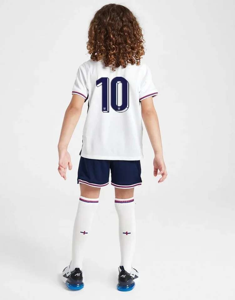 children's clothing boy girl England Fans shirt Training wear games soccer Jersey sport Men Kids Kit Tops and shorts uniform
