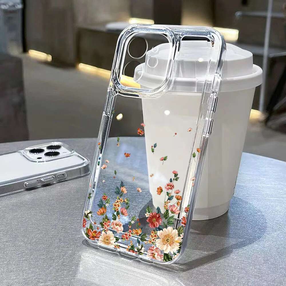wer Phone Case For iPhone 13 16 11 15 12 14 Pro Max XR X XS 7 8 Plus SE Shockproof Transparent Cover Silicone Soft Fundas