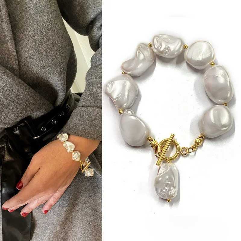 Irregular shell beaded vacation retro simple personality fashionable women jewelry accessories gifts C251105