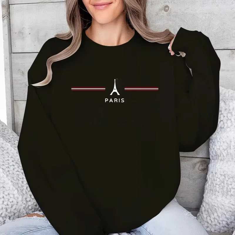 New Fashion Womens Sweatshirts Printed O Neck Tops Casual Sports Jogging Pullover Street Clothing Autumn Daily HoodieT251105