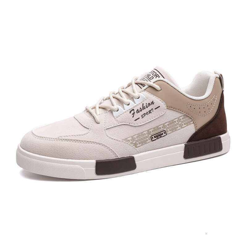 Large suede low top men's four season new casual lace up board shoes, outdoor student trend sports single shoes