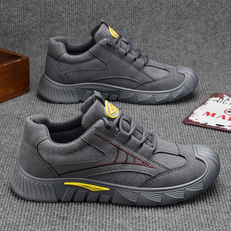 Summer New Safety Casual for Daily Use Construction Site Work Non-slip Wear-resistant Men's Shoes