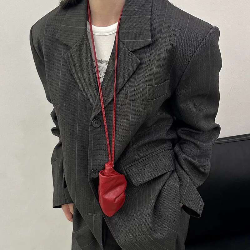 FIRMRANCH 2025 Trendy Ttem Super Soft Sheepskin Mini Cute Pleated Cloud Bag Hanging Neck Croissant Purse Lipstick Headphone Hobo