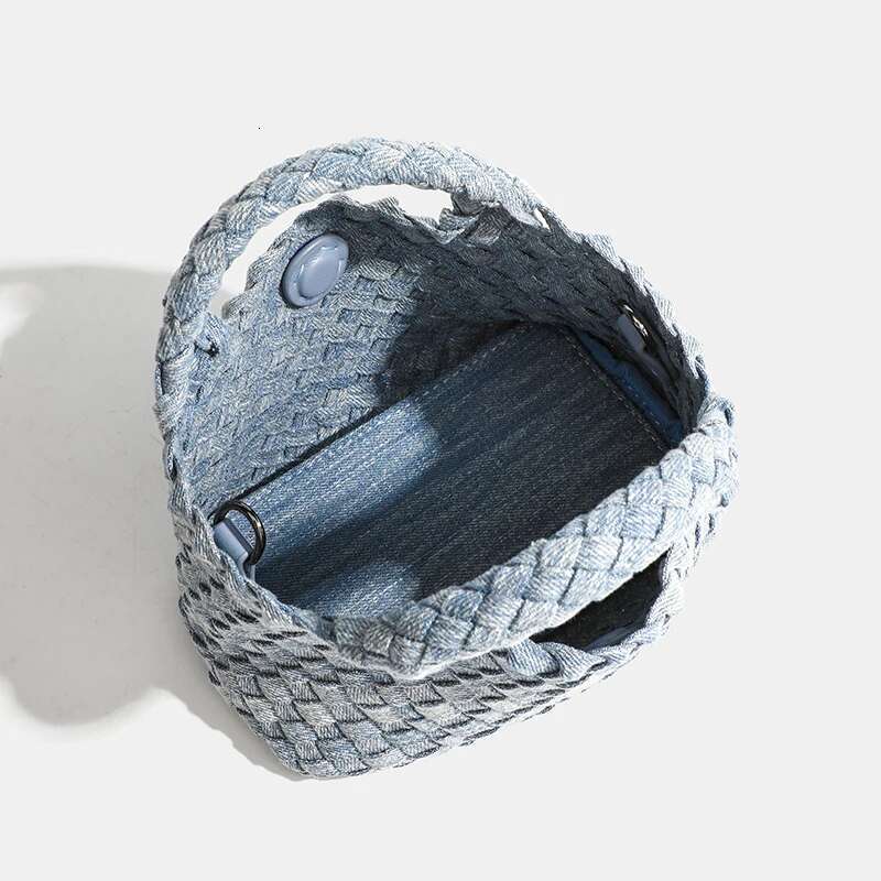 Discover Handmade Denim Woven Bags In 3 Colors - Your Perfect Blend Of Durability And Fashion High-Quality Tote Bag