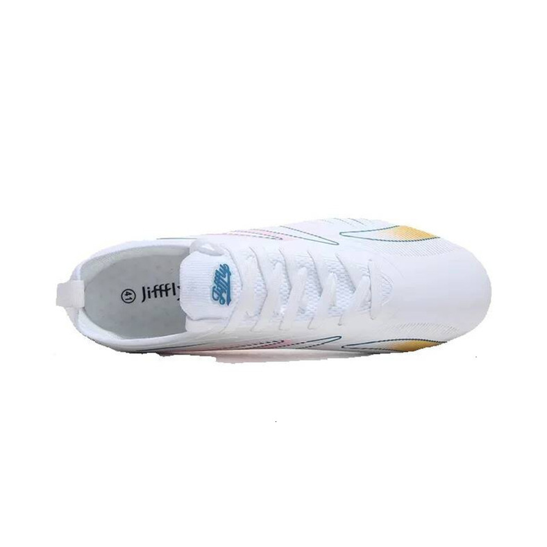 Jifffly Men's FG Long Spike Single Shoes Fashion Design Youth Training Competition Student Professional Sports Sneakers