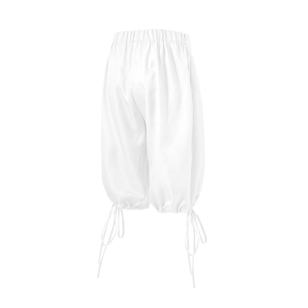 Medieval Renaissance Pants Vintage Pirate High-Waisted Stage Performance Bell-Bottom Pants Men's Pirate Pants WGPS235337