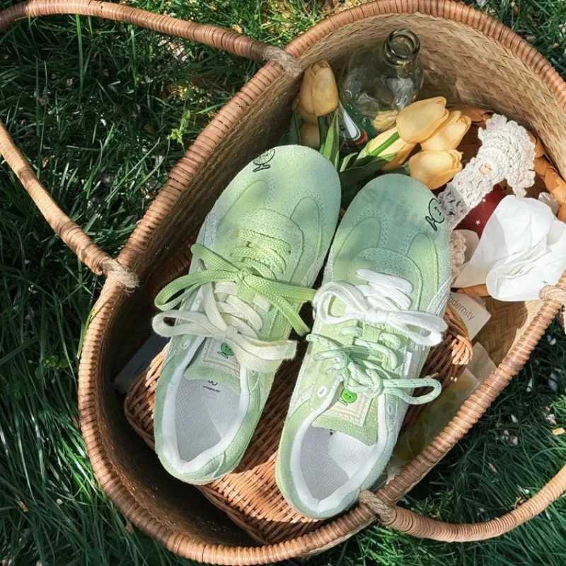 Wens Low Help Shoes Spring Autumn Lightweight Cfortable Soft Sole Casual Board Shoes Fion Lace Up Outdoor Non Slip Flats Y251105