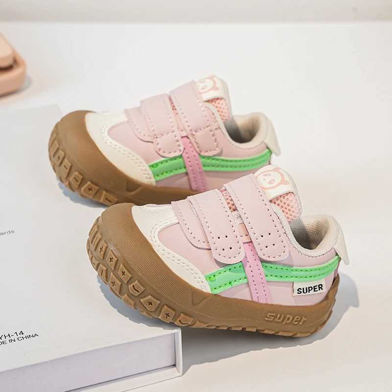 Autumn new childrens shoes Korean version casual running shoes 2025 girls non slip sole baby comfortable walking shoesT251105