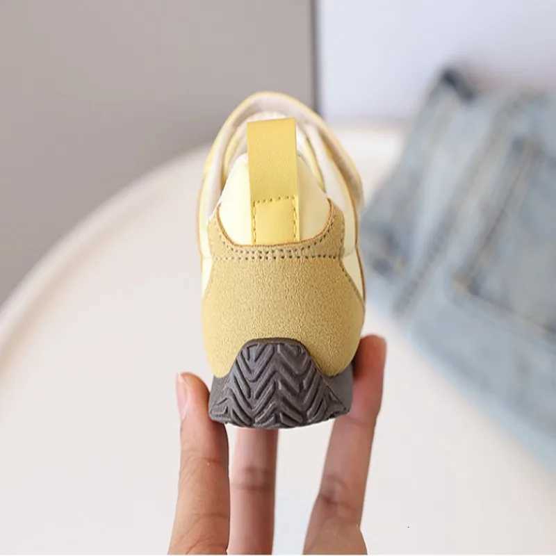 Kids 5 colors sports shoes autumn new breathable girls baby training shoes lightweight boys casual Forrest Gump shoes 22-31T251105