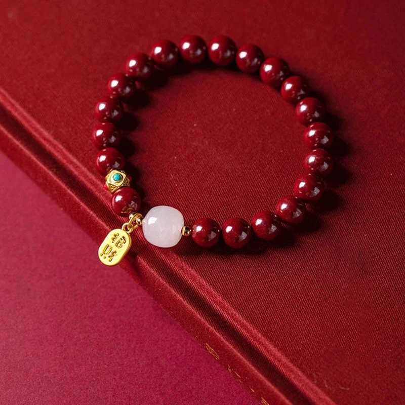 Feng Shui Wealths For Woman - Natural Cinnabar For Woman Protection Bring Luck Prosperity Attract Money C251105