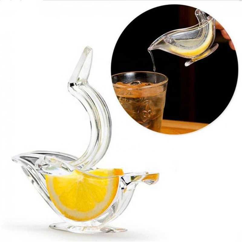 Manual Juice Acrylic Lemon Clip Hand Orange Squeezer Machine Boat Shape Squeeze Fruit Kitchen Bar Gadget Household Tool C251105