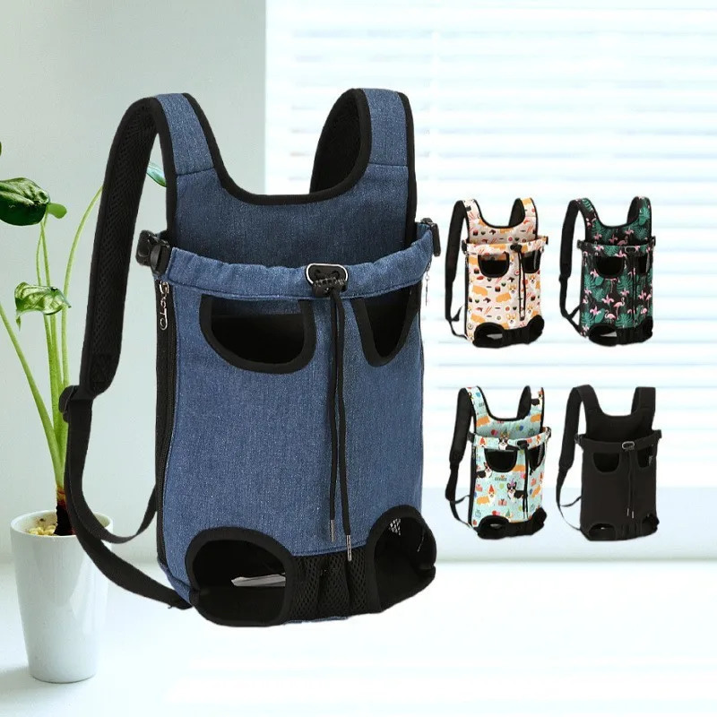 Adjustable Cat Bag Pet Double Shoulder Backpack Portable Outdoor Travel Camping Hiking Dog 251028