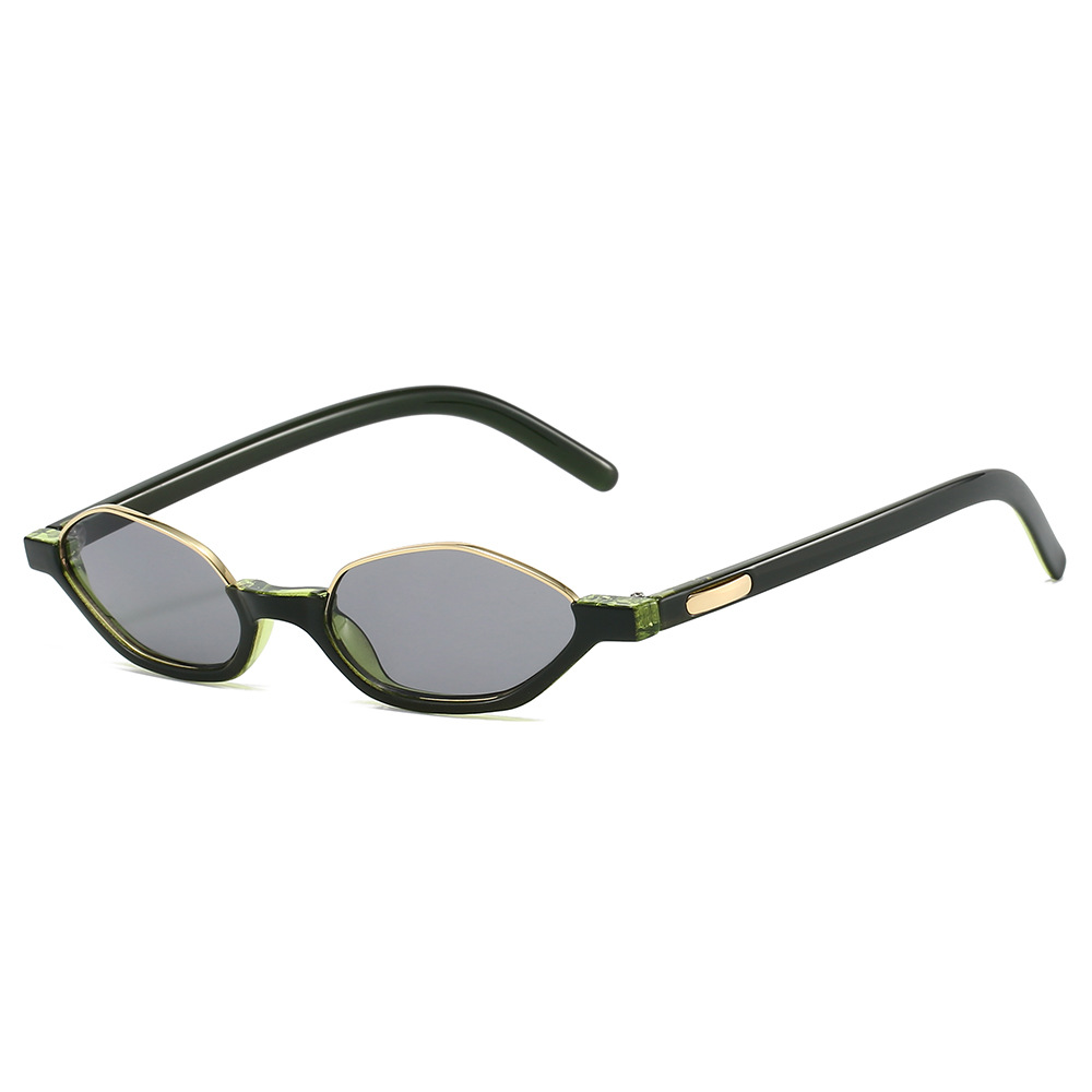 New Semi Rimless Cat Eye Sunglasses Women Lightweight Oval Frame Retro Inspired Trendy Everyday Chic Sun Glasses UV 400 Protection