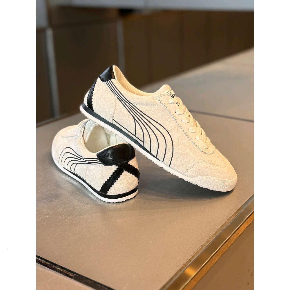 Soft Sole Forrest Gump Men Spring Autumn 2025 New Suede Black Brown Retro Low-top Lace-up Trendy Men's Shoes