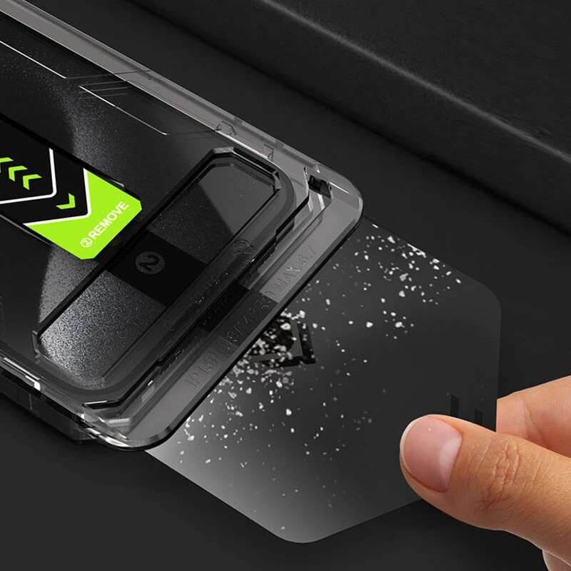 Premium Tempered For iPhone 15 Plus Easy Install Glass for iPhone16Pro 16 Pro Max Dust Free Screen Protector