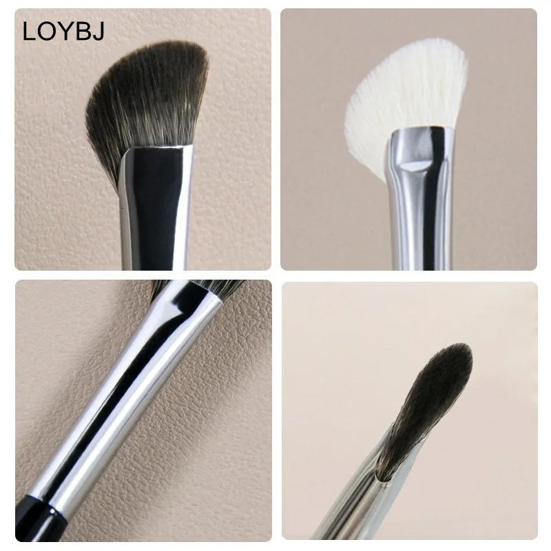 LOYBJ 3D nose shadow brush V contour makeup soft hair powder blusher cosmetics female beauty tool 250325
