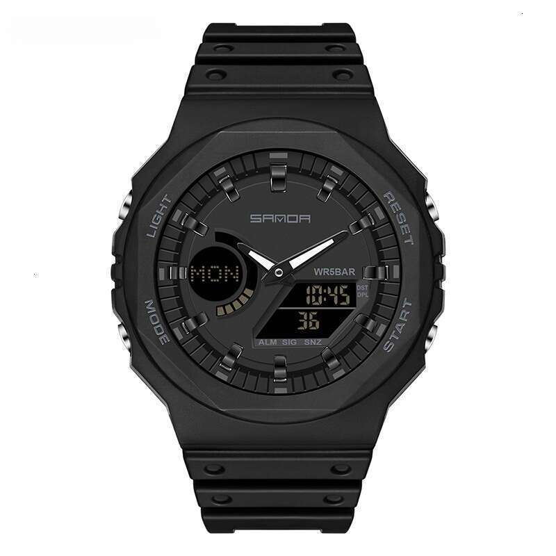 DHwatches Sanda Live Student Fashion Multifunctional Sports Waterproof Dual Display Unisex Electronic Watch