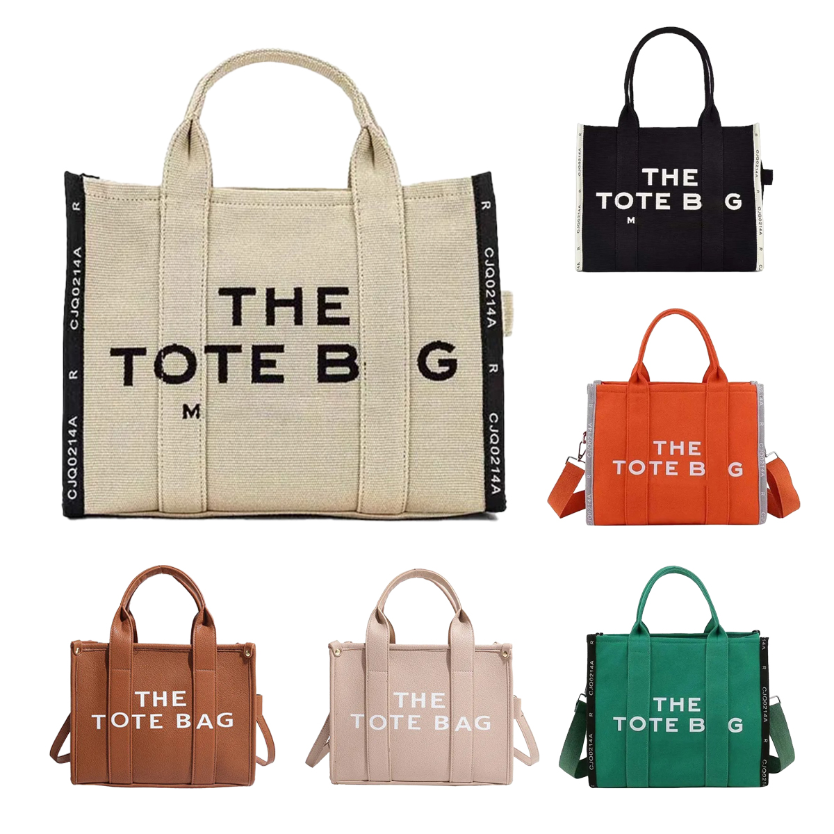 Tote Bag Designer Bag Leather Luxury Bag Casual Shoulder Bag Cotton Canvas Crossbody bag High Quality Women's handbag Purse Classic Large capacity tote bag Beach bag