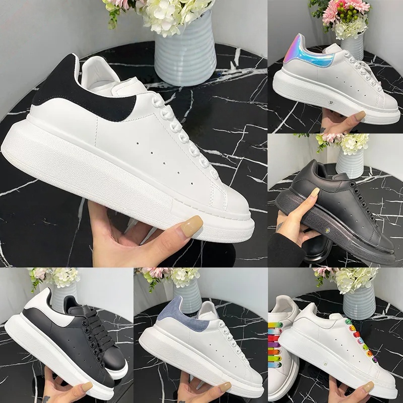 Designer shoes Casual Shoes trainers red black Leather Suede chaussures Platform Sneakers luxurys designer store seller womens flat shoe designer nice shoe store