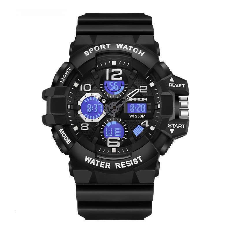 DHwatches Sanda Live 3168 Youth Sports Trend Korean Version Electronic Watch for Men Creative Personality Guangzhou Wristwatch