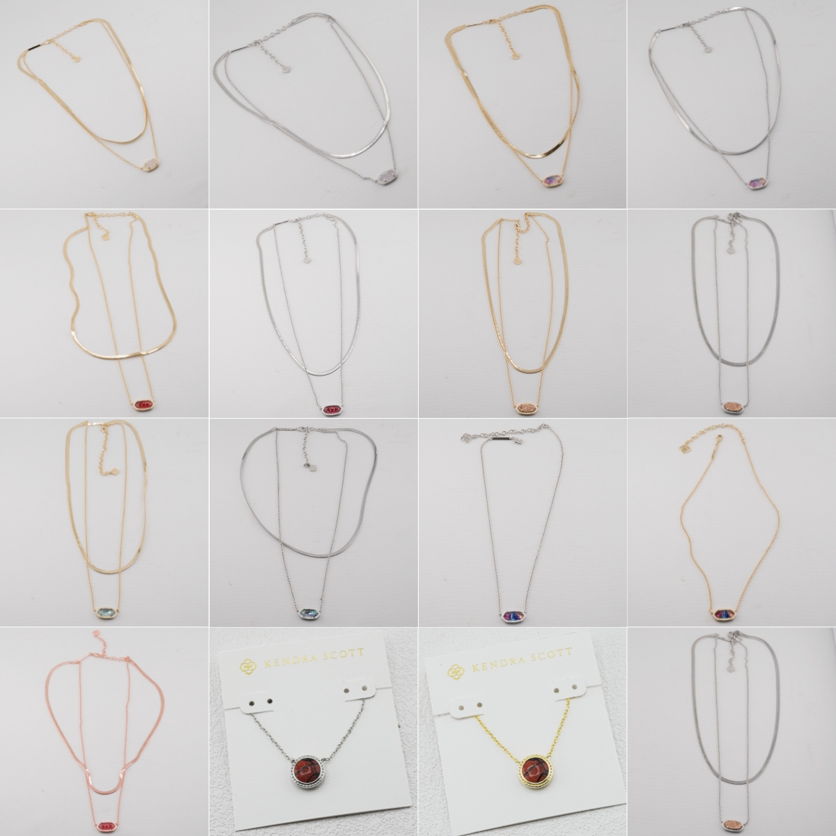 KS Fashion Jewelry Basketball Nature Stone Pendant Necklaces Kendraly Necklace Jewelry Scotts Chain Elegance Oval Female Collar As Christmas Gift