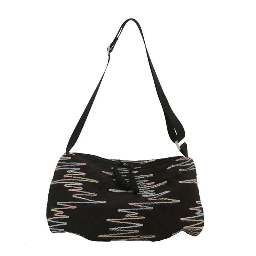 2025 Fashion Cotton Shoulder Messenger Lightweight Large Capacity Handbags Portable Commuting Bag for Women Female