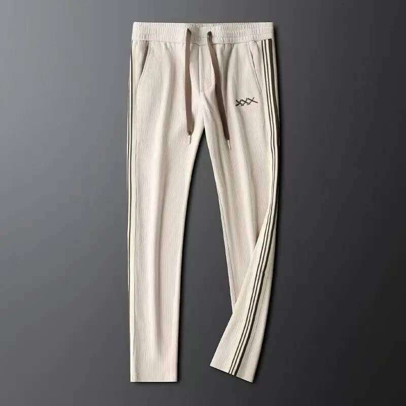 Autumn Winter Warm Sports Men Sets Suit For Men Zipper Stand-Up Collar Cardigan Jacket Straight Leg Sweatpants Two-Piece Set