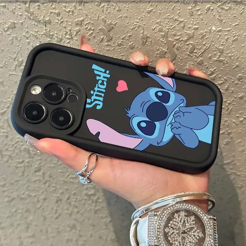 Happy Cute Phone Case For iPhone 16 15 14 13 12 11 Pro 7 8Plus XR XS Max Mini Anti Fall Shy Kawaii Soft Cover Cartoon