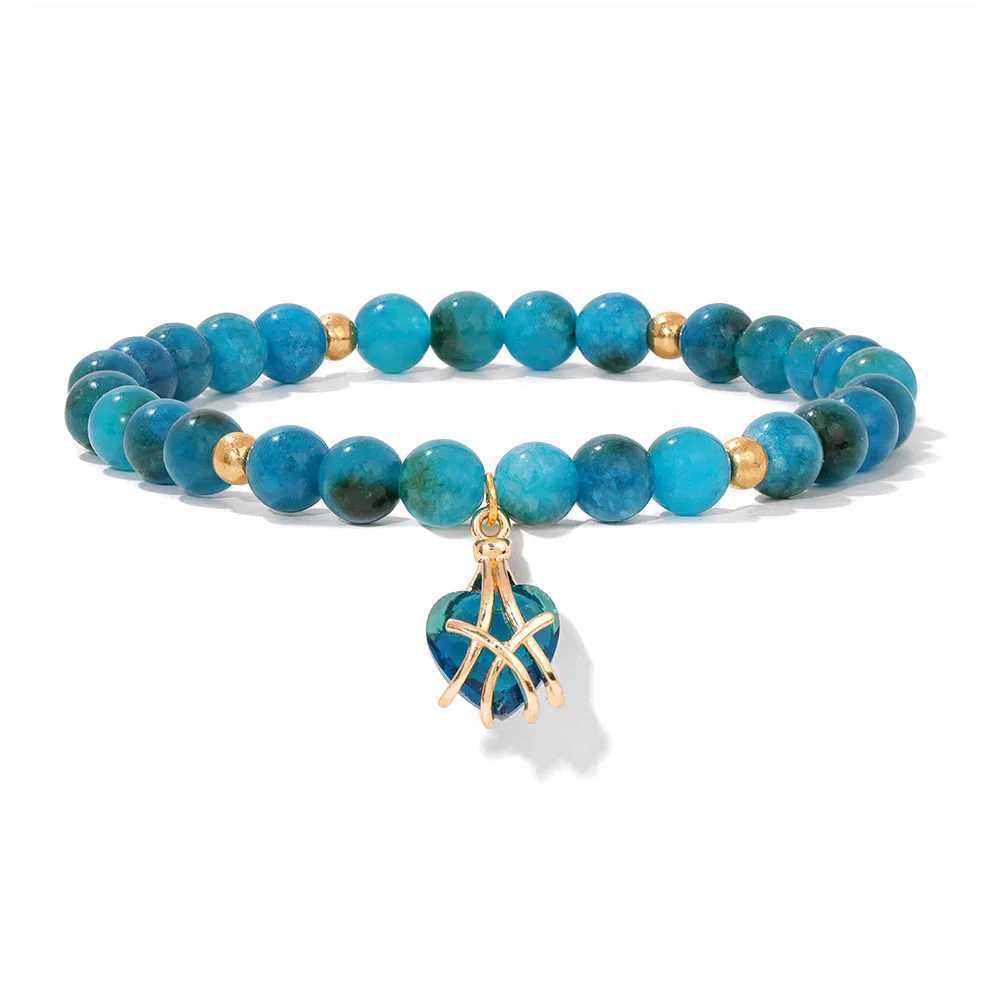 Natural Stone Pink Rose Quartzs Beads Women Tiger Eye Cat Eye Beads Heart Pendants Healing Jewelry C251105