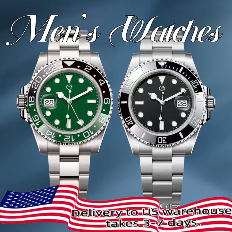 watch watches mens Wristwatches Mechanical Watches montre de luxe full stainless steel Ceramic Sapphire glass watches