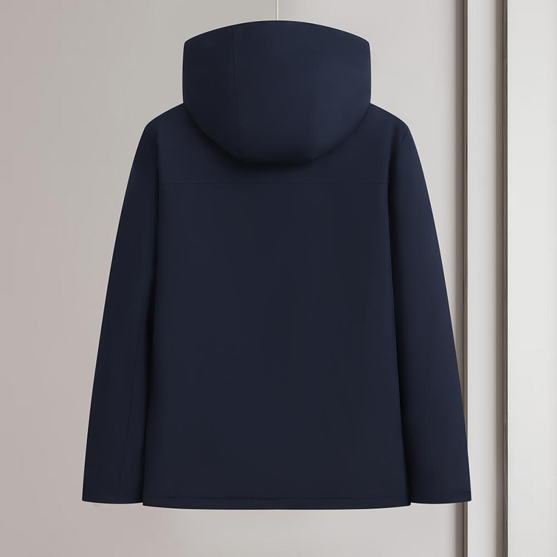 Wholesale autumn and winter super soft and plush thick hooded assault suit, group clothing, outdoor workwear, hiking suit