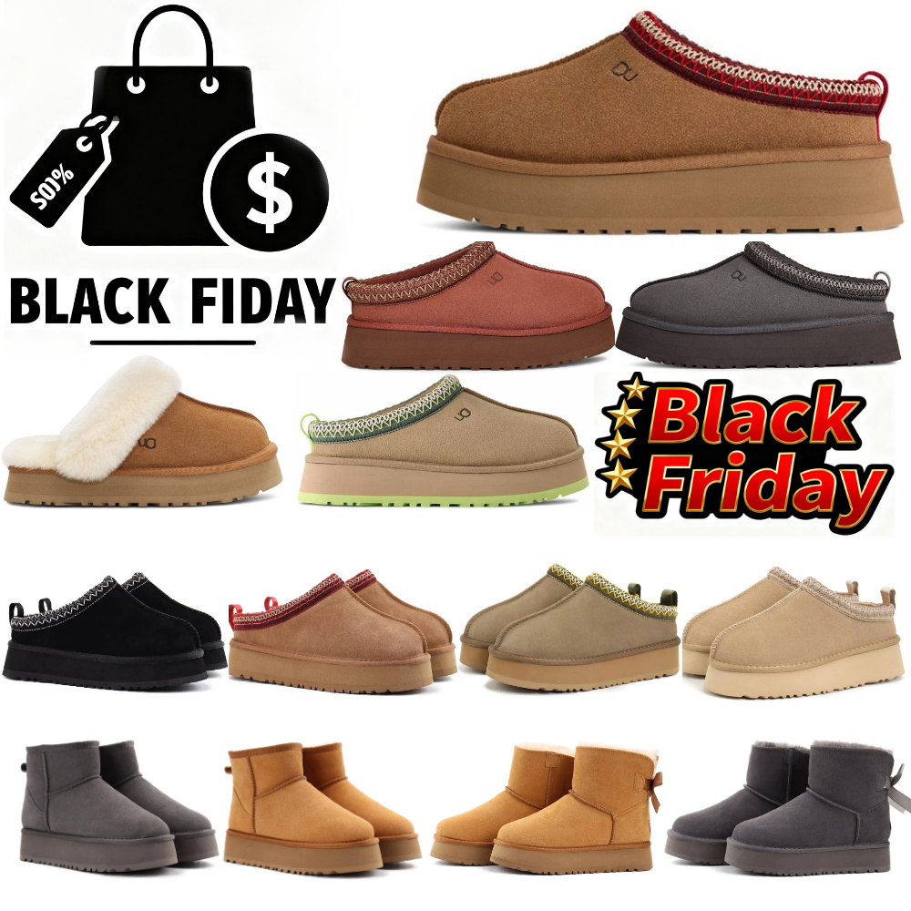 Tasman Fleece Slippers Designer Classic Ultra Mini Shoes Unisex Ultra Mini Chunky Boots Slip On Shoes Suede Upper Wool Lined Comfortable Winter Suede