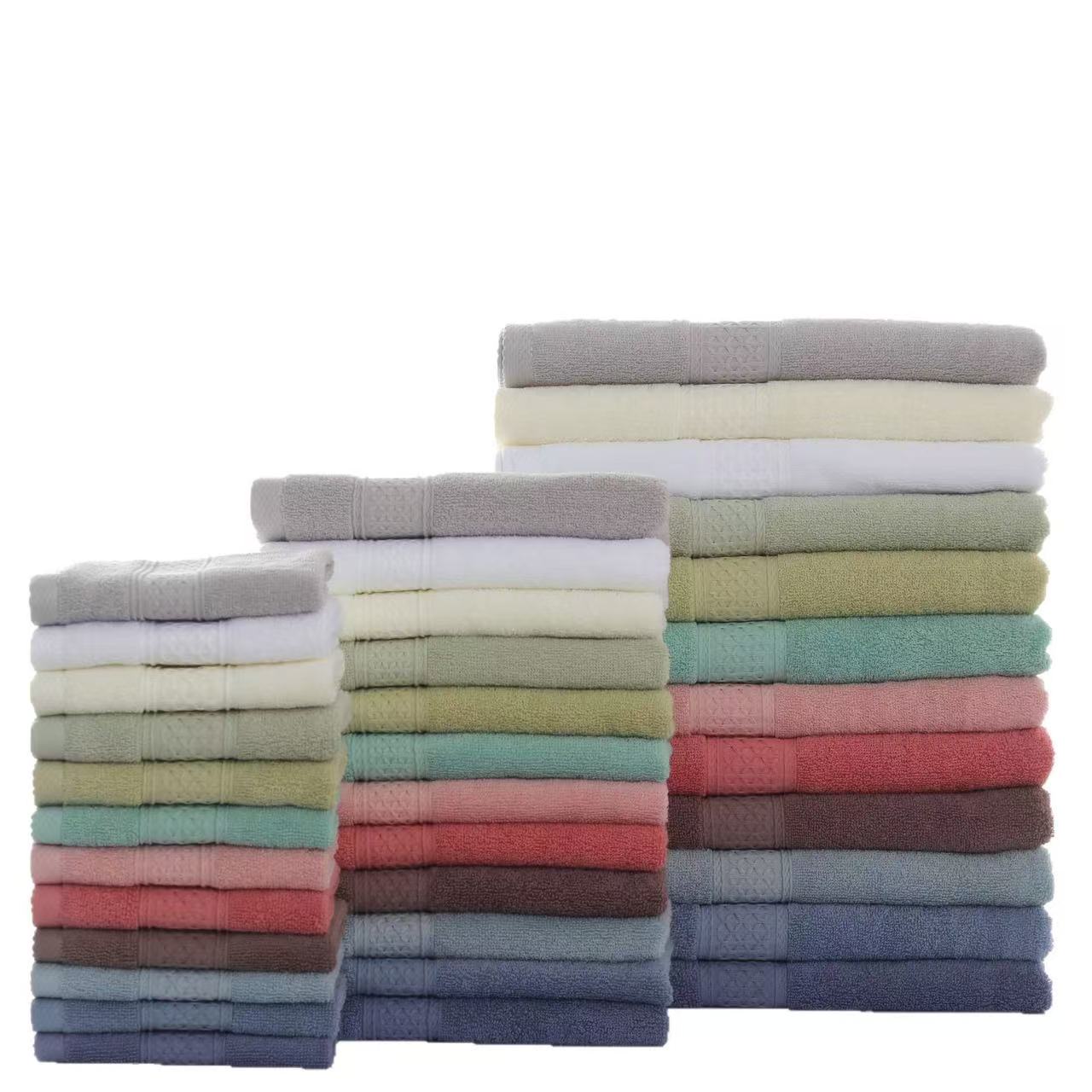 T2262 Solid Color Wool Blend Scarf for Women, Autumn and Winter, Warm Knitted Korean Style