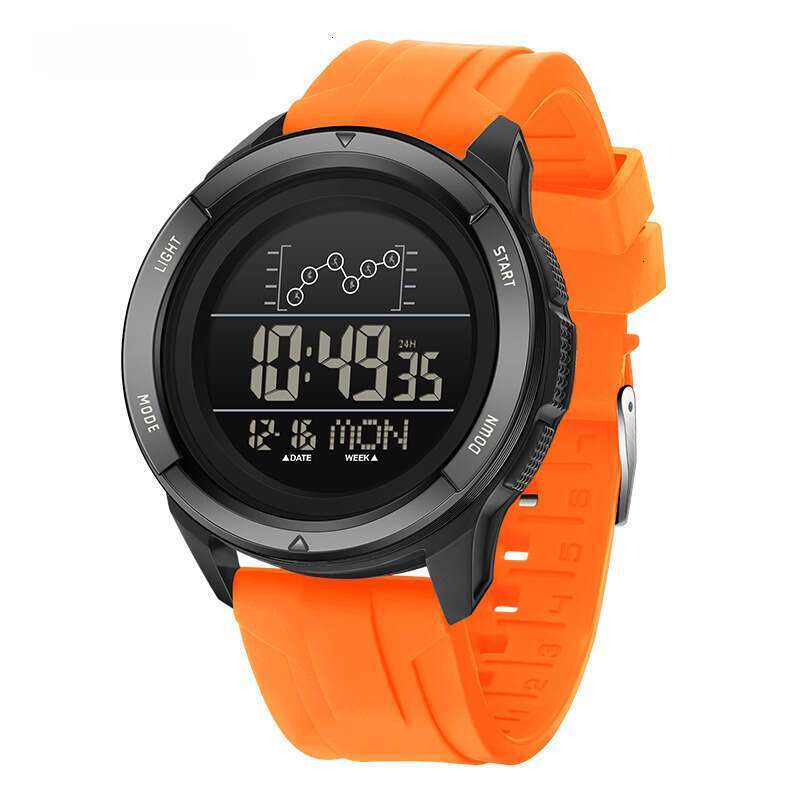 DHwatches Sanda Electronic with Display, Multifunctional Alarm Clock, Student Watch, Large Dial, Waterproof Outdoor Sports Watch