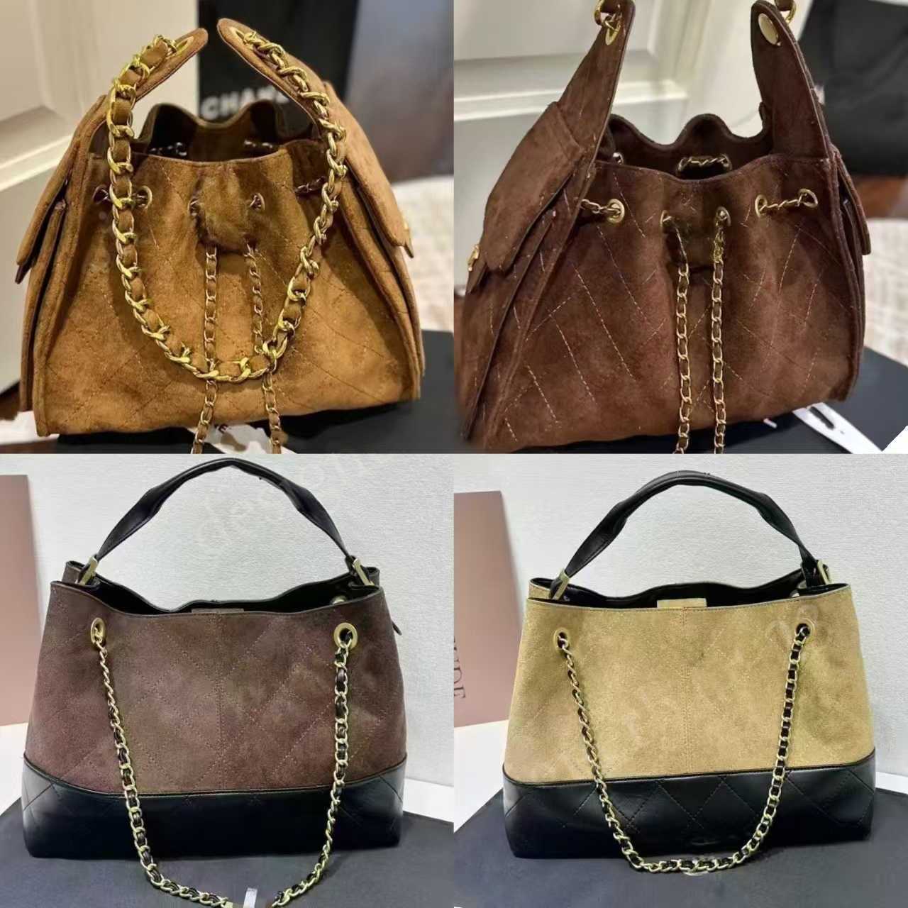 Shoulder Bags 10A Designer 25c Tote Bag for Woman Large Handbag jennie same bag hobo small aroma style large capacity drawstring caviar leather shoulder Bucket Bag