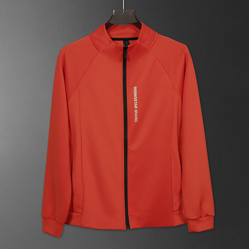 Premium Stand Collar Couple Letter Jacket Quick-Dry Autumn Winter Training Unisex Sports Cardigan Coat