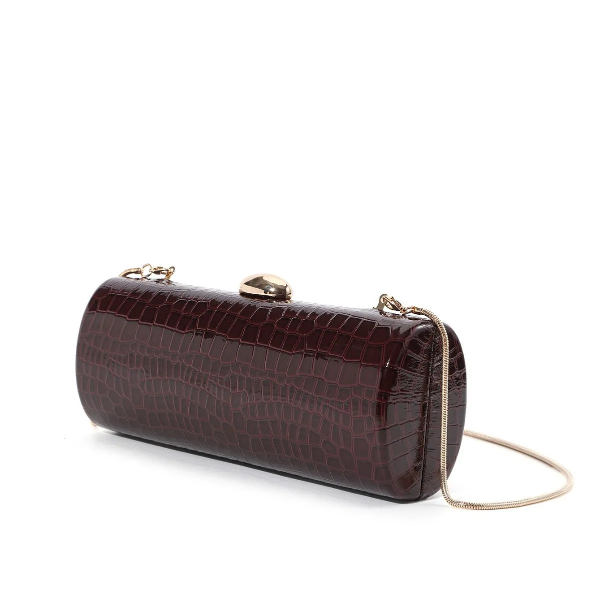 leather evening bag womens French handbag wallet wedding party clutch bag womens shoulder bag 250402