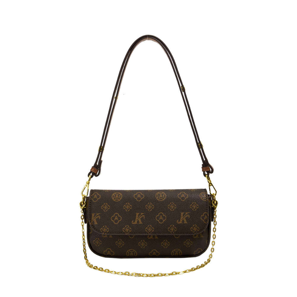 Light Luxury Women's High-End Single Shoulder Underarm Small Square Bag 2024 New Versatile Color Block