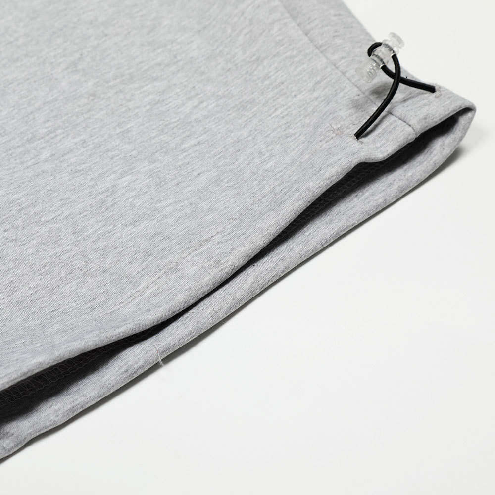 Unique Woven Waist Rope Oversized Wide-Leg Pants for Men American Style Trendy Brand Vibe Drawstring Cuff Design Sports Trousers