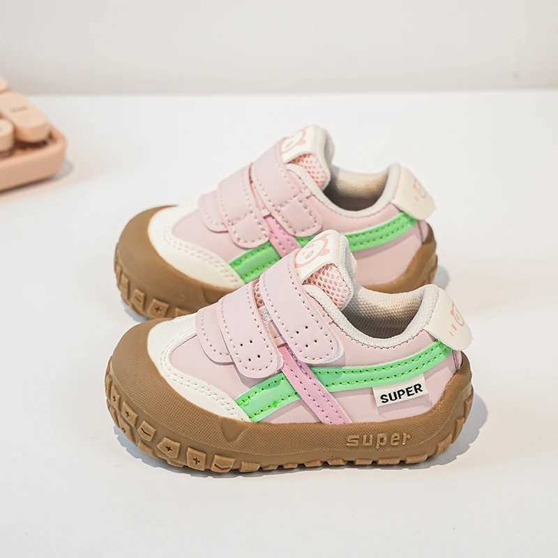 Autumn new childrens shoes Korean version casual running shoes 2025 girls non slip sole baby comfortable walking shoesT251105