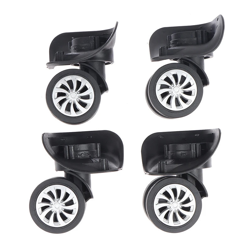 4Pcs Suitcase Luggage Universal 360 Degree Swivel Wheels Trolley Wheel Tools 251031