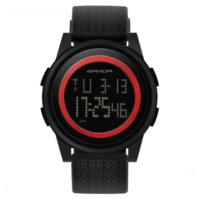 DHwatches SANDA Electronic for Teenagers Sports LED Korean Creative Fashion Unisex Watch