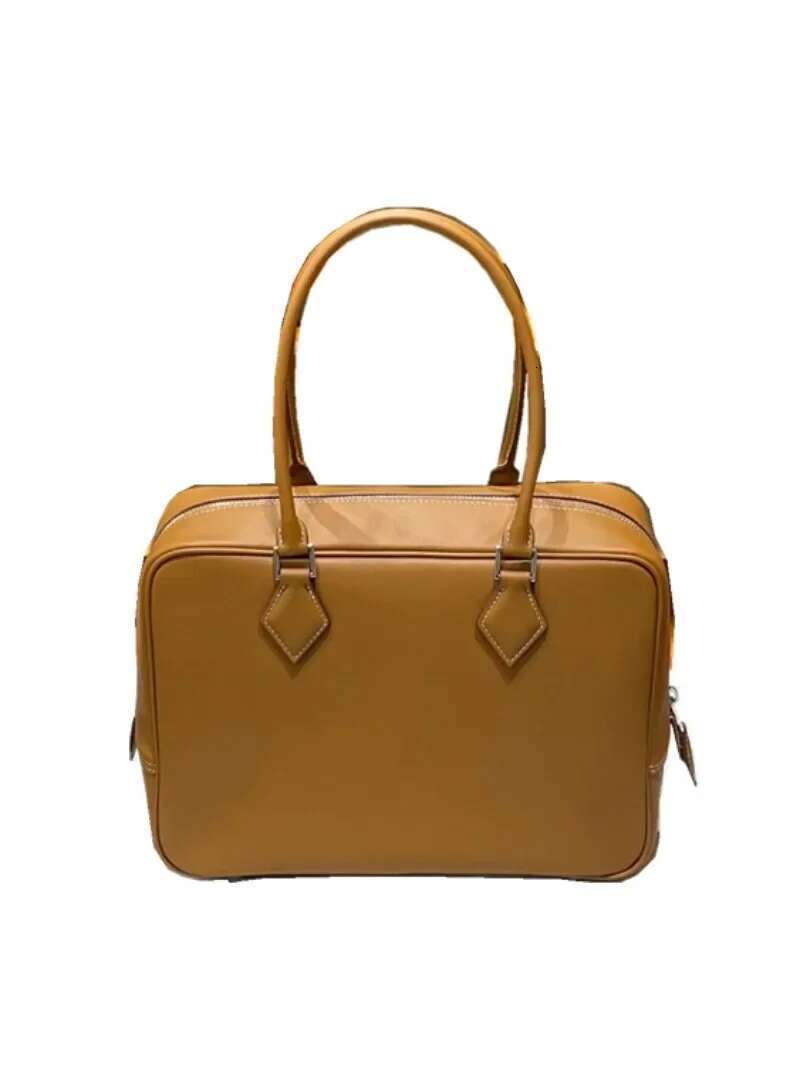 New Cowhide Swift Leather Palm Pattern Handbag Commuter Bag Retro Small Square Bags For Women 2023