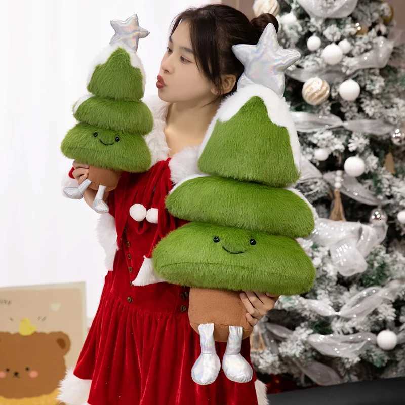 Christmas tree pillow cute and funny holiday home decoration with high quality and cost effectiveness Y251105