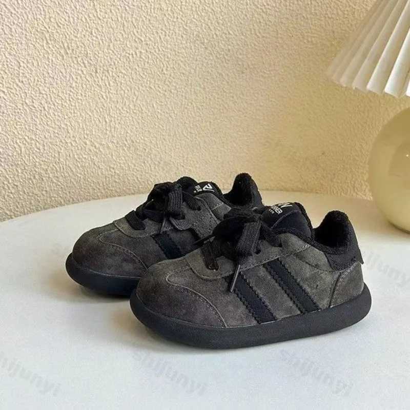 Children Baby Casual Sneakers 2025 Autumn Fashion Kids Sport Shoes Girls Boys Comfortable Anti Slip Stripe Outdoors Running ShoeT251105