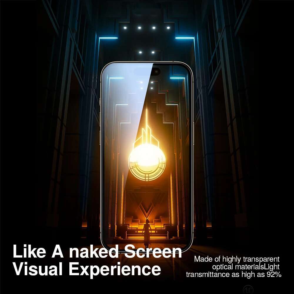 SmartDevil HD Tempered Glass Film Pro Max Privacy Screen Protector for iPhone 16Pro 16 16Plus 16e Anti-fingerprint