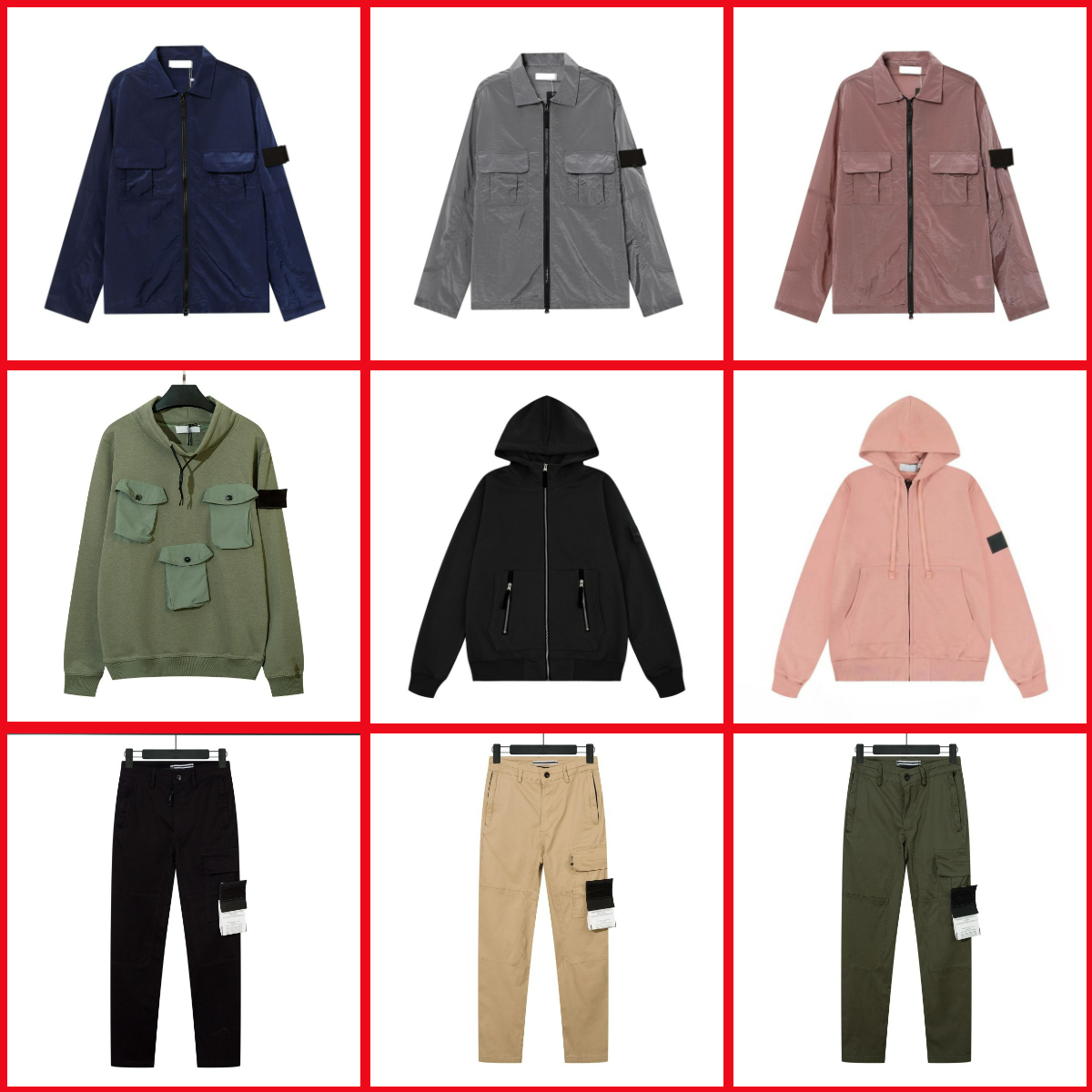 Designer stone jacket mens hoodie jumper badge sweatshirt hoodie men cargo pants pull Pullover tracksuit Autumn Hoodies Long Sleeve Sweater shorts compass tops