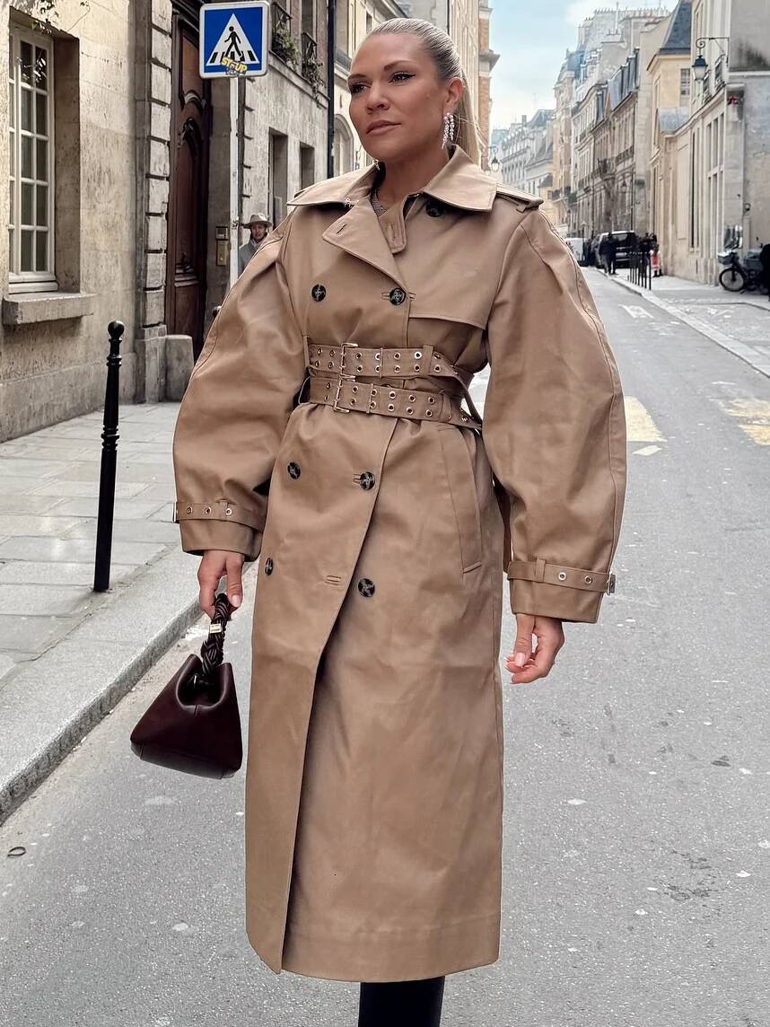 winter jacket women Ladies Jacket Autumn Vintage Hooded Windbreaker Standing Collar Short Coats Lace Up Oversize Outwear New Trending Products