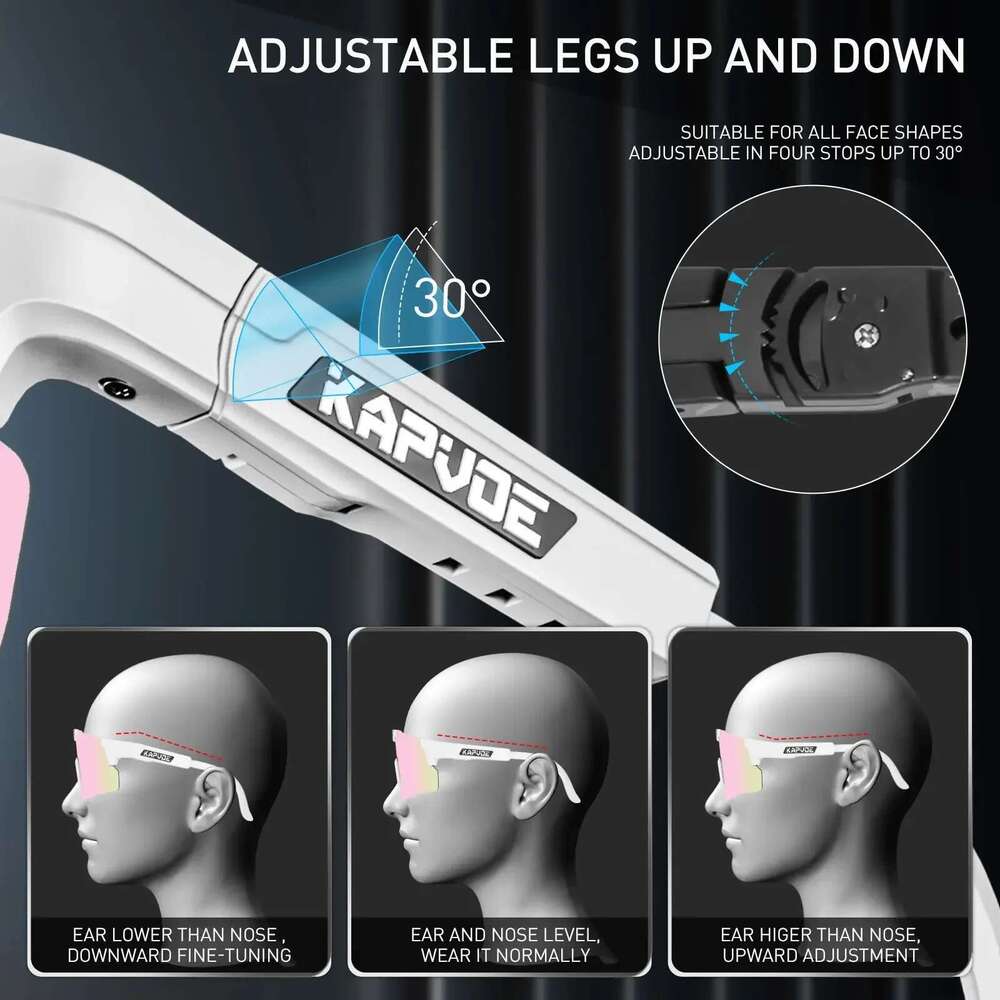 KAPVOE Polarized Sunglasses Men MBT Cycg UV400 Outdoor Sports Bicycle Women Road Bike Glasses