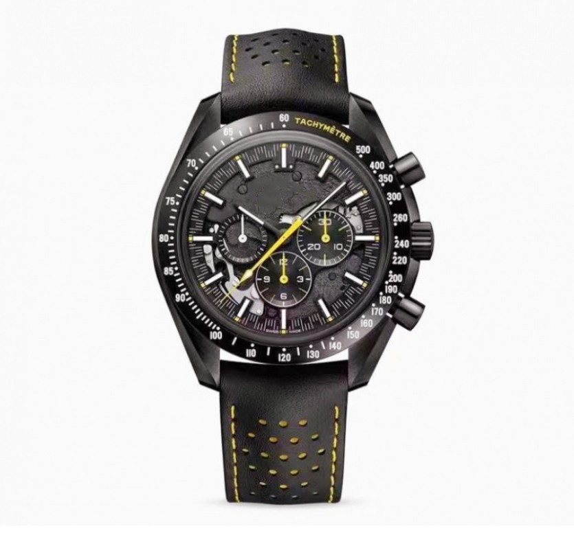 speed men's c-axial master watch for Mens All Dial Work Quartz Watches Sea Professional Full Featured Business Chronograph Chronometer Clock Stopwatch